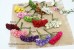 Mulberry paper Flower on wire - 1.5 cm - Pack of 12
